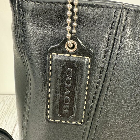 Coach Vintage Lexington #4186 crossbody Black Genuine 1998 - Picture 8 of 16